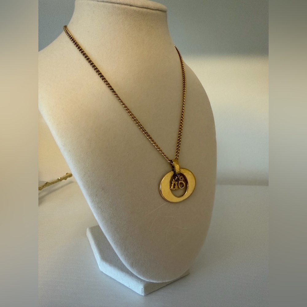 Vintage Refurbished Christian Dior Pendant Necklace - Picture 6 of 17
